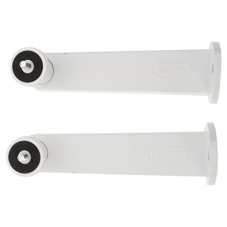 Image of Security Camera Mount Bracket 1 Set Wall Mount Security Camera Bracket Adjustable Outdoor Holder (White)