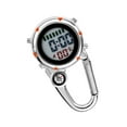 thumbnail image 2 of Xingzhi Carabiner Watch Digital LCD Sports Clip Watch Metal Luminous Belt Backpack Decoration Timer, 2 of 9