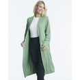 thumbnail image 2 of Real Essentials 3 Pack: Women's Long Sleeve Open-Front Cardigan with Pockets (Available in Plus Size), 2 of 6