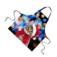 thumbnail image 4 of Delantal de - para Cocinar Hornear - Corbatas Extra Largas - Accesorios de Disfraces con Navideños - 75 Cm O Soledad Delantal de cocina de cocina, 4 of 6