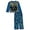 royal/gray, variant on Batman Boys' 2-Piece Pajamas Set Outfit - royal/gray, 8 (Big Boys)
