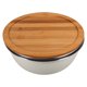 thumbnail image 1 of 1 juego de colador de malla fina de acero inoxidable para cocina con tapa, 1 of 8