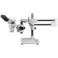 thumbnail image 1 of AmScope 2X-180X Professional Boom Stereo Microscope w/ Focusable Eyepieces New, 1 of 4