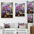 thumbnail image 4 of Designart "Urban Oasis With Tropical Colored Pansies" Pansies Canvas Prints, 4 of 7