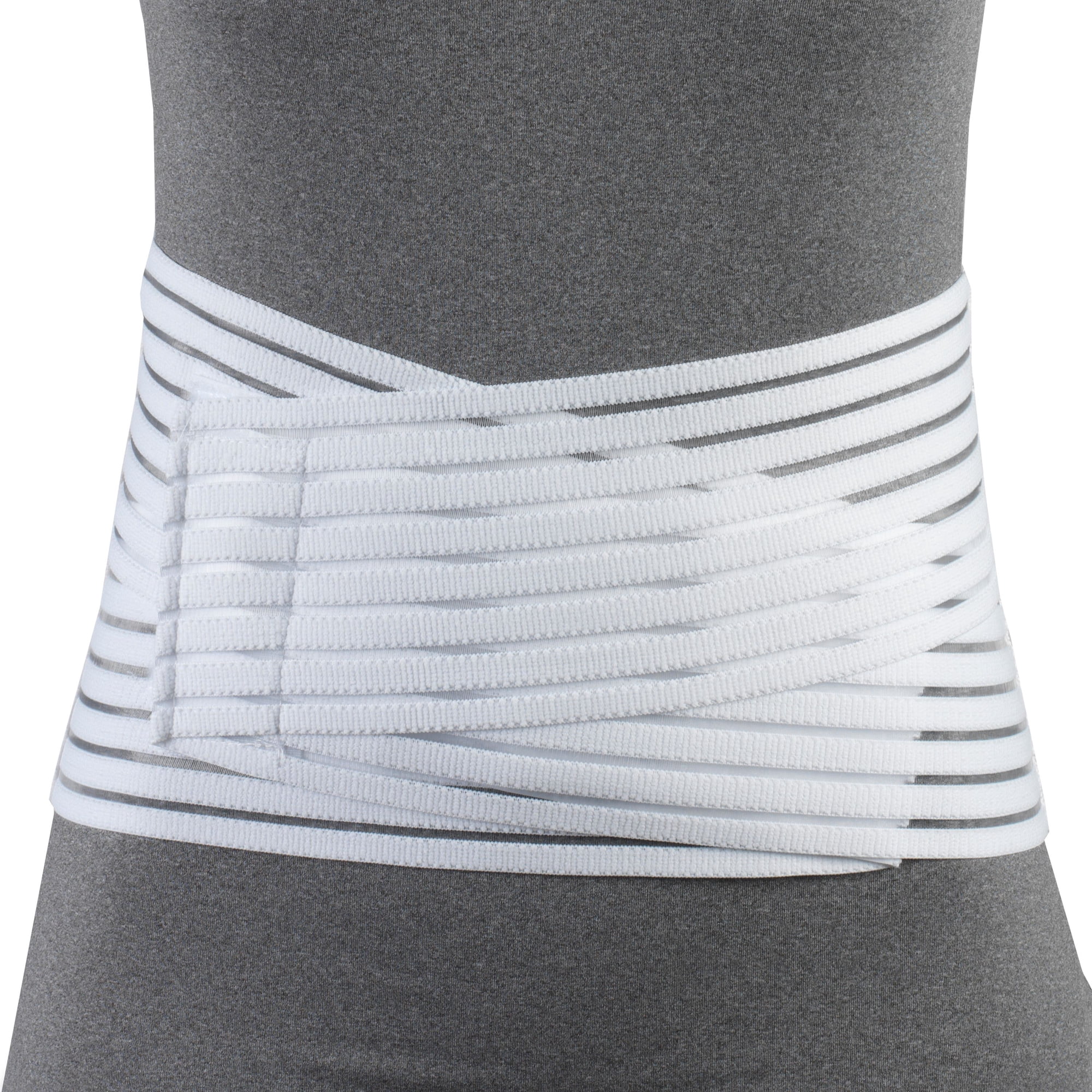 OTC Lightweight Lumbosacral Support - 7", White, Medium