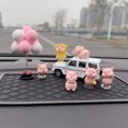 thumbnail image 5 of Bonita muñeca de cerdito para decoración de coche, ambientador de perfume para interior de coche, accesorio para coche para novia, regalo de cumpleaños, 5 of 5