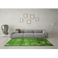 thumbnail image 3 of Ahgly Company Indoor Square Abstract Green Modern Area Rugs, 5' Square, 3 of 4