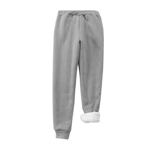 zanvin Women s Fleece Lined Sweatpants 2023 Winter Joggers