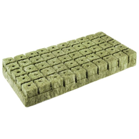Grow Block for Hydroponics Rock Wool Cubes for Soilless Herb and Vegetable Cultivation