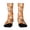 Orange&07#0708K, variant on Halloween Socks Funny Ghost Pumpkin Socks Witch Graphic Mid Calf Spooky Novelty Cozy Women Men Crew Socks White