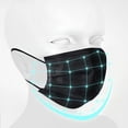 thumbnail image 3 of Mascarilla facial NNPCBT negra desechable de 3 capas, 100 piezas, 3 of 6