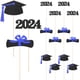 thumbnail image 1 of GOOHOCHY Juego de 5 decoraciones para mesa de graduación, palitos para centro de mesa de fiesta de graduación, decoración de felicitaciones de graduación, 1 of 8