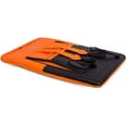 thumbnail image 4 of Stadium Boss Stadium Seat Reclining Bleacher Chair Folding - Orange, 4 of 8