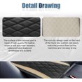 thumbnail image 3 of LAICAIW Car Center Console Cover, Universal Leather Waterproof Armrest Seat Box Cover Protector, Comfortable Car Decor Accessories Fit for Most Cars, Vehicles, SUVs-khaki, 3 of 7