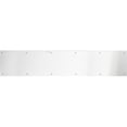 thumbnail image 1 of Brass Accents A09-P0834-630 8 x 34 in. Screw Mount Satin Stainless Steel Kick Plate, 1 of 1