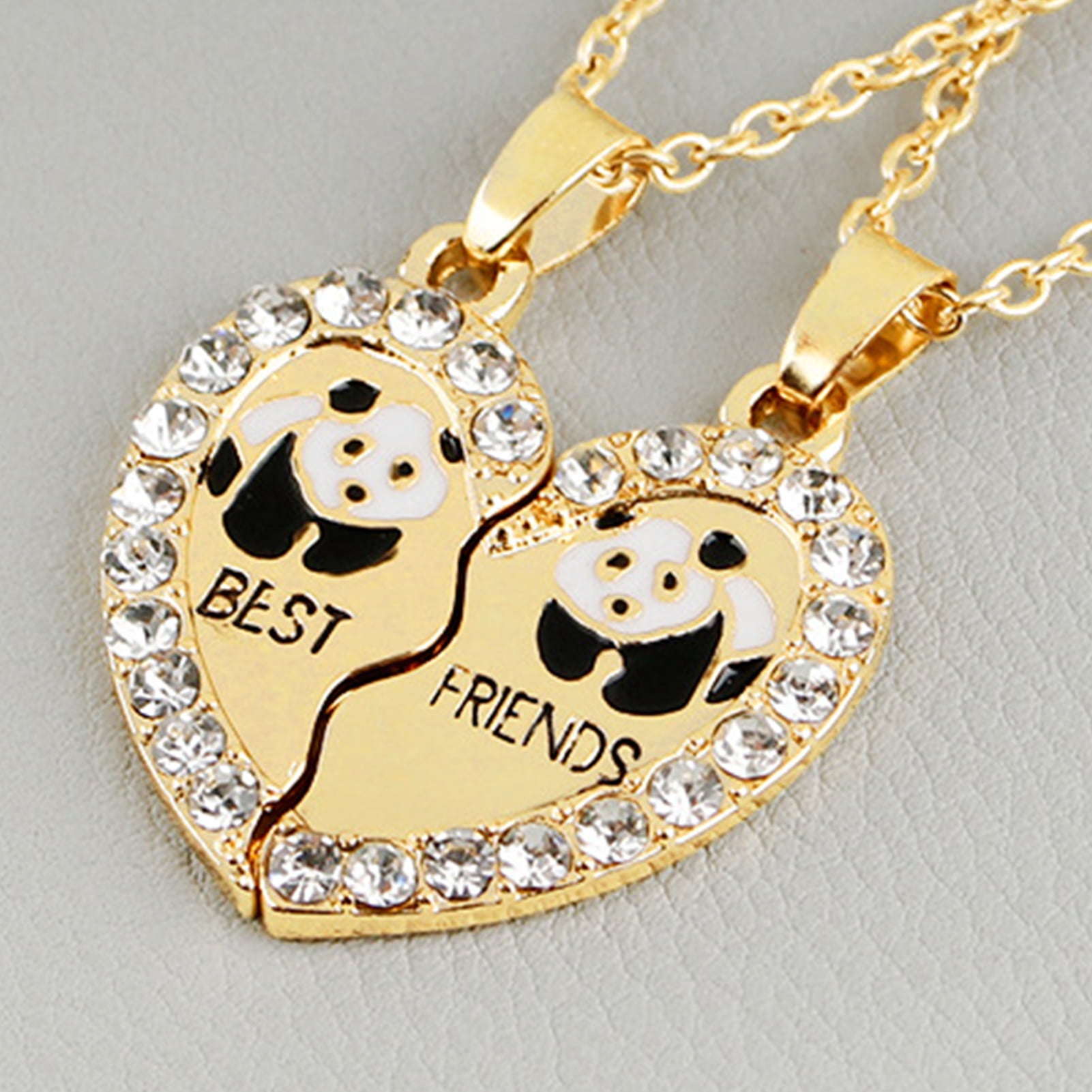 Amazon.com: MXXGMYJ Best Friend Necklaces Gifts for 4 Bff Friendship  Necklace Matching Heart Necklace for Best Friends Birthday Christmas Gifts  for Women Teen Girls: Clothing, Shoes & Jewelry