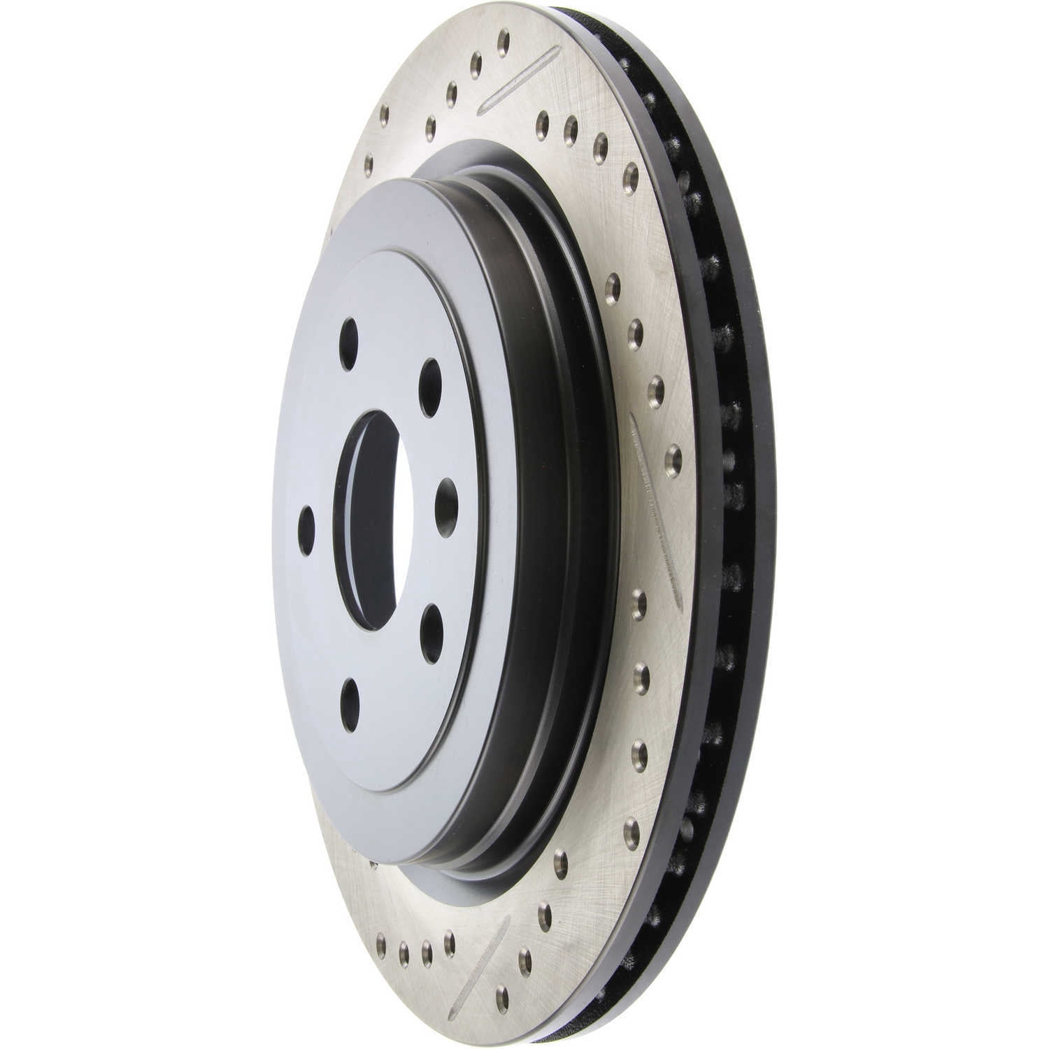 StopTech Slotted & Drilled Sport Brake Rotor Fits select: 2013-2015 CHEVROLET CAMARO, 2008 CADILLAC CTS