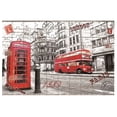 thumbnail image 1 of Puzzle Toy London Time Square 1000-Piece Educational Paper Puzzle Jigsaw Puzzle, 1 of 7