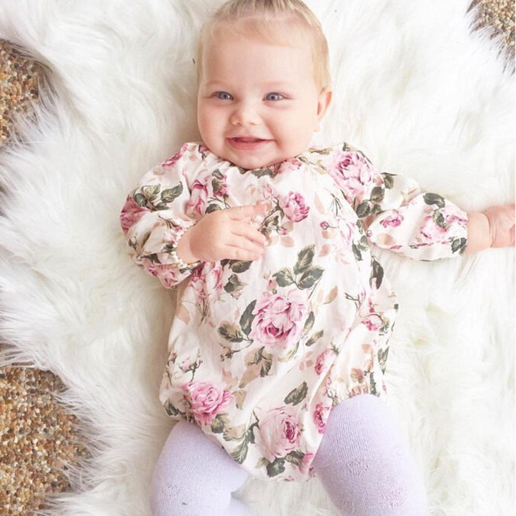 printed baby bodysuit