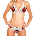 thumbnail image 2 of Seven Starred Ladybird Detachable Sponge Adjustable Strap Bikini Set Two-Pack Swimsuit Women Swimwear, 2 of 6