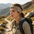 thumbnail image 5 of Wide Twist Knot Sports Headband Classic Paisley Pattern Elastic Sweat Wicking Hair Band Breathable Head Wrap For Workout Outdoor Activities Daily Styling, 5 of 8