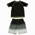 thumbnail image 3 of Batman Logo Toddler Swimshorts  and  Rashguard Set-Toddler 2T, 3 of 4
