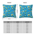 thumbnail image 3 of Rateoe Cute Car Cartoon Pattern Throw Pillow Cover Premium Pillow Stuffer Sham Square for Decorative Cushion Bed Couch Sofa(Pillow insert not included), 3 of 8