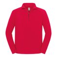 thumbnail image 1 of Fruit of the Loom Mens Iconic Premium Quarter Zip Sweatshirt, 1 of 3