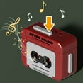 thumbnail image 5 of JZROCKER Retro Styled Mini Recorders Cassettes Player for Music Playback Recording, 5 of 14