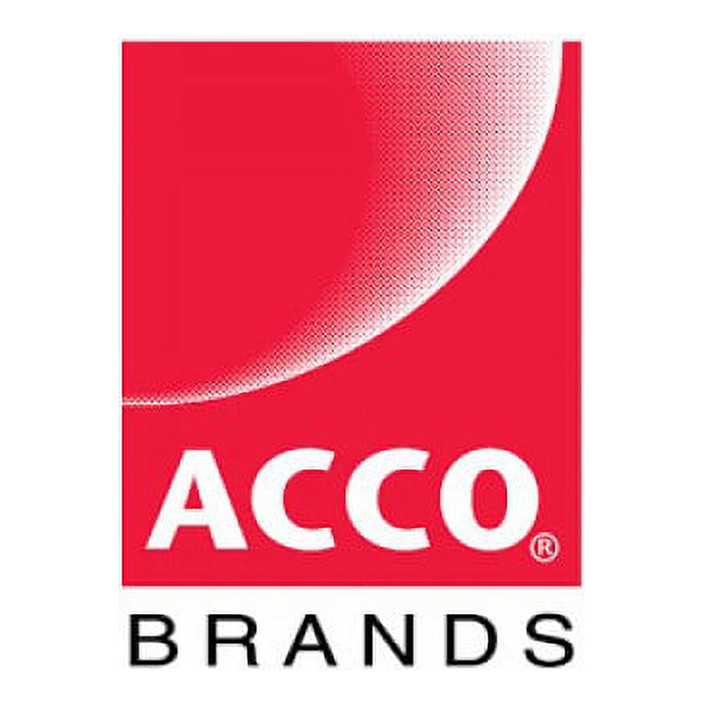 ACCO #4 Brass Prong Paper Fasteners, 1 Capacity, Brass, 100/Box
