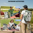 thumbnail image 4 of Insulated Lunch Box Cooler Backpack Portable Backpack Coolers Insulated Leak Proof,Waterproof Soft Sided Cooler Bag for Travel,Beach,Camping,Picnic,Lunch Backpack for Women Men, 4 of 6