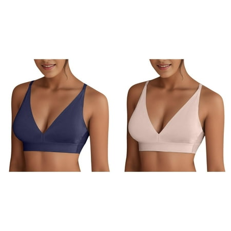 LUOGENLI Women Bralette Lace Women s Comfortable Sexy Feel Soft Comfortable Breathable Deep V Ring and Traceless Bra Women Bras No Underwire Front Closure Women Bras Pack Sports XL