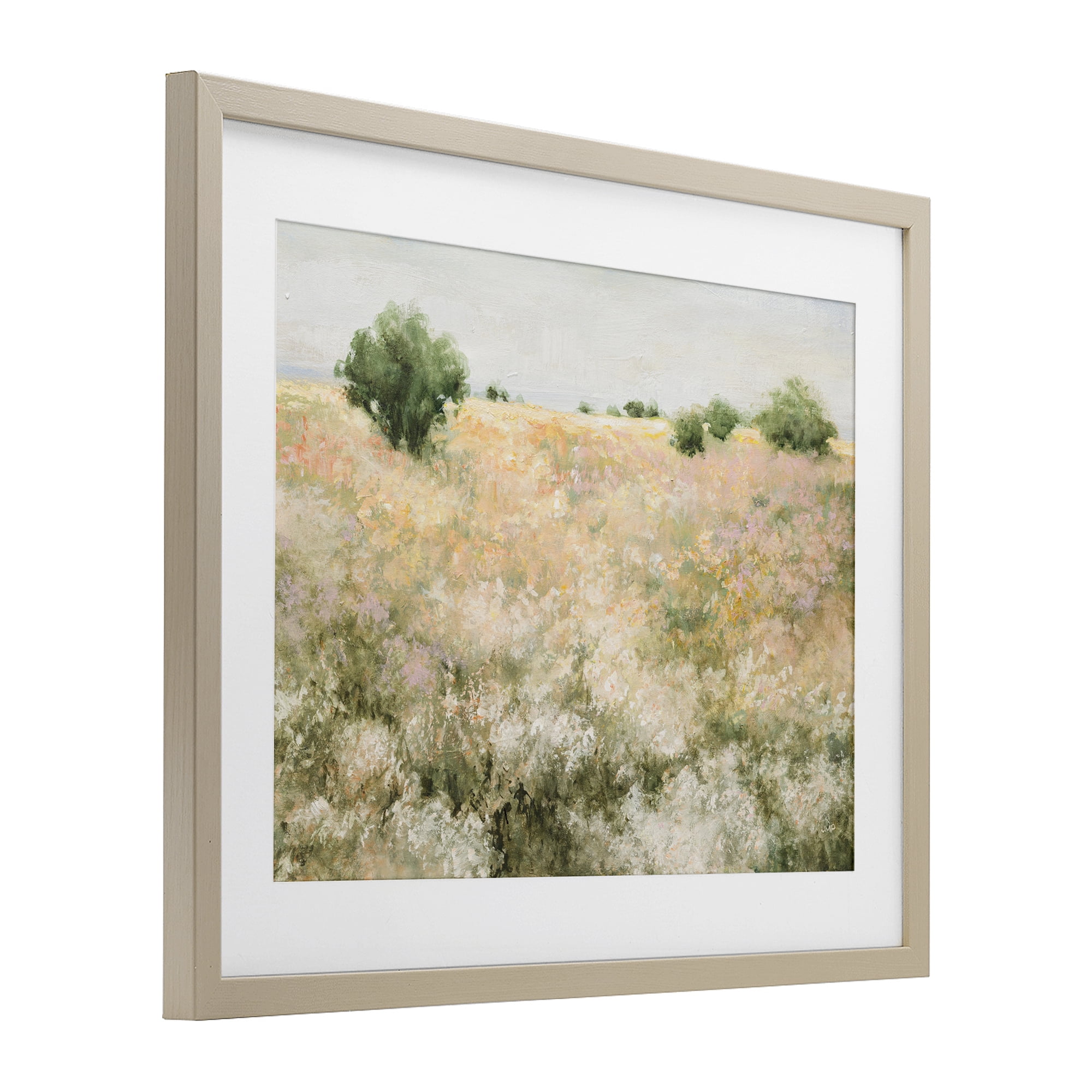 Stupell Industries Pastoral Freedom Field Birch Framed Print Under Glass, design by Julia Purinton