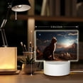 thumbnail image 6 of Haiem Pyramid Desert Cat Pattern Acrylic Night Light Gift with 3 Color ModesTouch-Sensitive LED Lamp Perfect Gift for Mother's Day, Birthday, or Christmas, 6 of 9