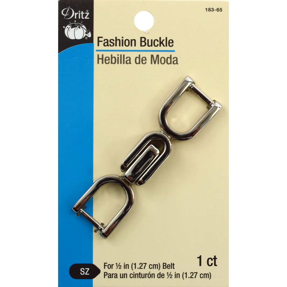 Metal /"D/" Rings 3//4/" 4//Pkg Black 072879260274