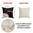 thumbnail image 5 of almohada de Navidad , para decoraciones de Navidad, diseño de búfalo, árbol de Navidad decoración de casa de campo para sofáC4PCS, 5 of 5