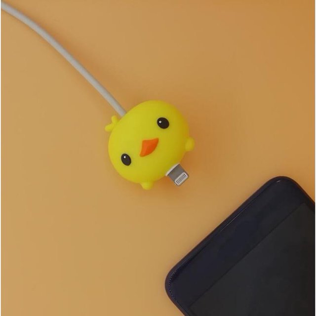 oneday Animal Chopped Cargador usb Cable Protector compatible Para Iphone/Samsung Android