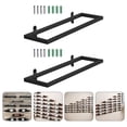 thumbnail image 3 of Shisuyan Wall Mounted Display Rack Black Iron 2Set 10.6x3.5x0.6in, 3 of 8