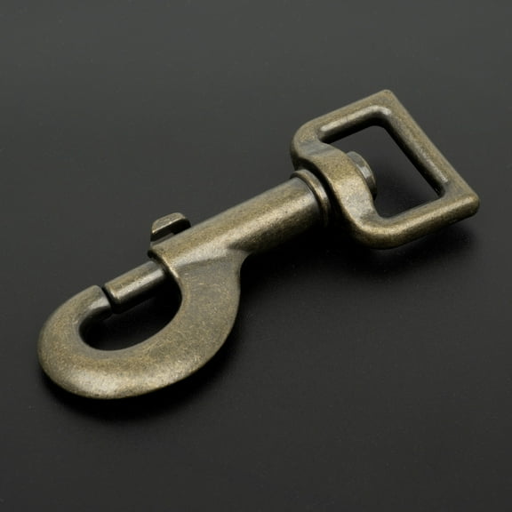 Country Brook Design® 3/4 inch Antique Brass Swivel Snap Hooks, 25 Pack