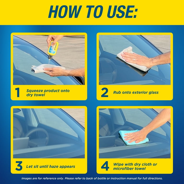 Rain-X Glass Treatment 3.5 oz Improve Visibility on Exterior