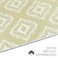 thumbnail image 4 of 2 x 3 Foot Heavy Duty Low Pile Area Rug - Ultra-Thin Non Slip Area Rug - Washable Cotton Indoor Rug for Front Door Foyer Rug for Entryway, 4 of 7