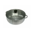 thumbnail image 3 of 8 Qt Aluminum Caldero Stock Pot, Cooking Dutch Oven With Glass Lid,Satin Finish, 3 of 9