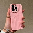 thumbnail image 4 of Fashion Silicone Fold Wrinkle Phone Case For iPhone 14 13 12 11 15 Pro Max SE X XS XR 8 7 Plus Soft Candy Color Full Cover, 4 of 4