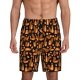 thumbnail image 1 of Vsdgher Shorts de Pyjama pour Hommes Imprimé Écureuil Mignon Bas de Pyjama Légers avec Poches-Petit, 1 of 6