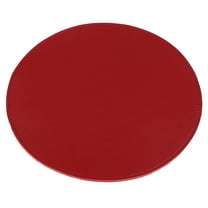 Circle Mouse Pad Large Desk Mat Leather Round Attractive Microfiber