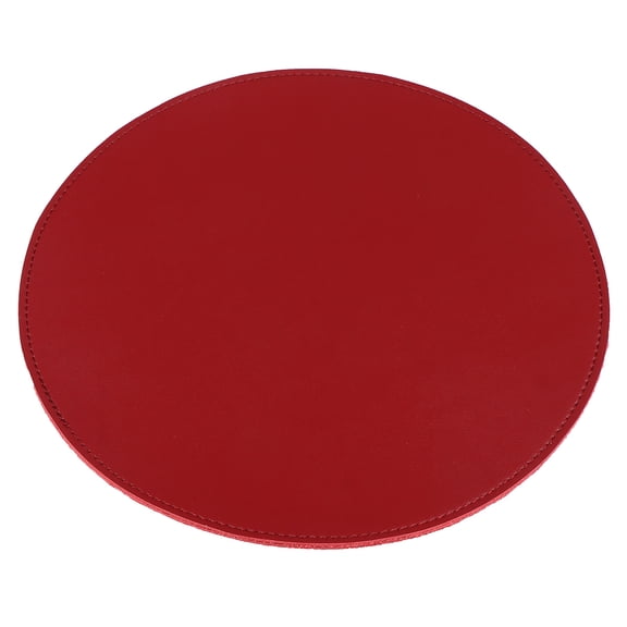Circle Mouse Pad Large Desk Mat Leather Round Attractive Microfiber