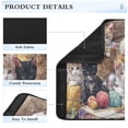 thumbnail image 4 of 2-Pack Seat Belt Covers with Flannel Seatbelt Shoulder Strap Case Adjustable Straps Soft Padding for Car Different Colors and Patterns Cat Small, 4 of 8