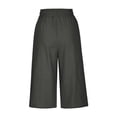 thumbnail image 5 of Capri Sweatpants for Women Casual Lightweight Cropped Jogger Drawstring Workout High Waisted Pants Spring Ladies Comfy Plus Size Trendy Outfits Lightweight Cute Fashion Dressy Clothes, 5 of 6