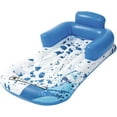 thumbnail image 1 of ParentPool Float Airbeds Summer Adult Recliner Water Inflatable Floating Row Floating Bed Sofa Floating Rest Water Row 161×84CM for Chilling in The Pool, 1 of 5