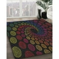 thumbnail image 2 of Ahgly Company Indoor Rectangle Patterned Chocolate Brown Novelty Area Rugs, Swatch Sample, 2 of 6